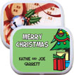 personalized christmas tree mint and candy tins